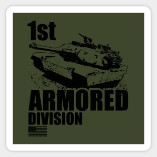 1st Armored Division Sticker